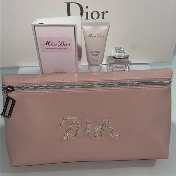 Dior Handbags - DIOR TROUSSEAU POUCH PINK CLUTCH BUNDLE of 4
